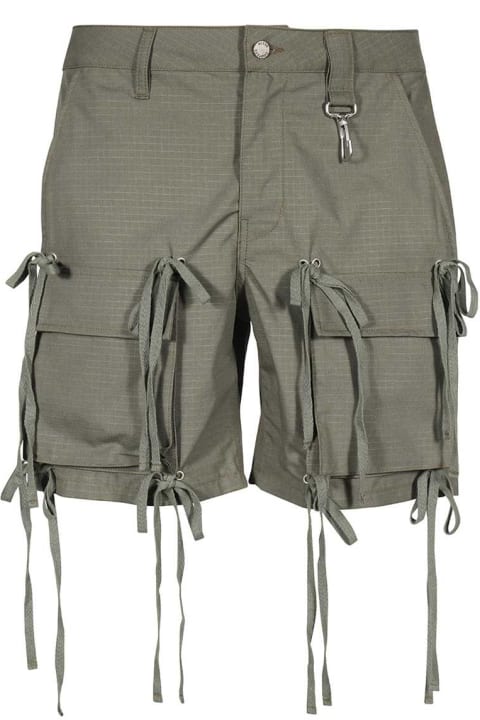 Reese Cooper Pants for Men Reese Cooper Cotton Cargo Bermuda Shorts