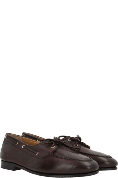 Bally Loafers & Boat Shoes for Men Bally Black Heel Derby Shoes