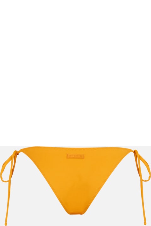 Homeware MC2 Saint Barth Woman Ochre Yellow Classic Swim Briefs Marielle