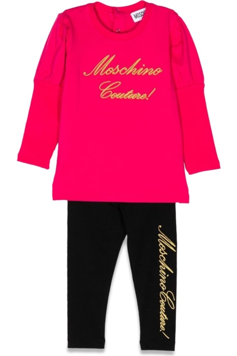 Sale for Baby Girls Moschino T-shirt + Leggings