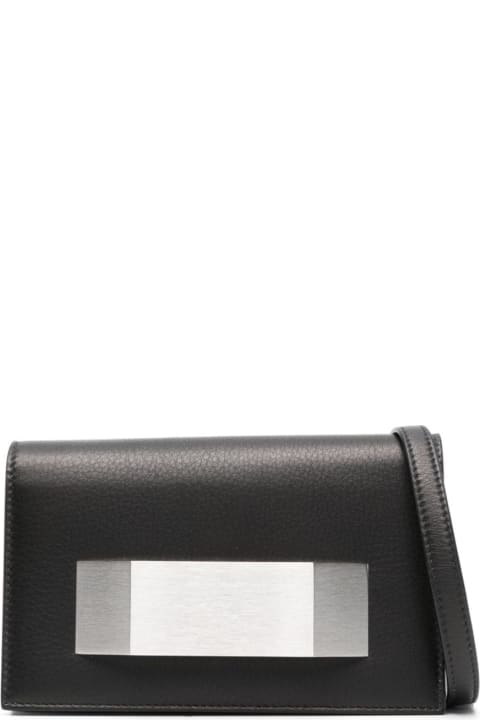 Rick Owens Bags for Women Rick Owens Griffin Leather Clutch Bag