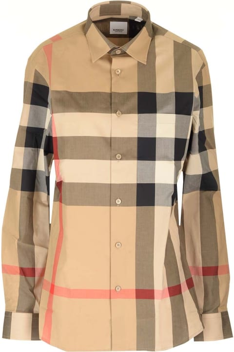Homeware Burberry Check Cotton Shirt
