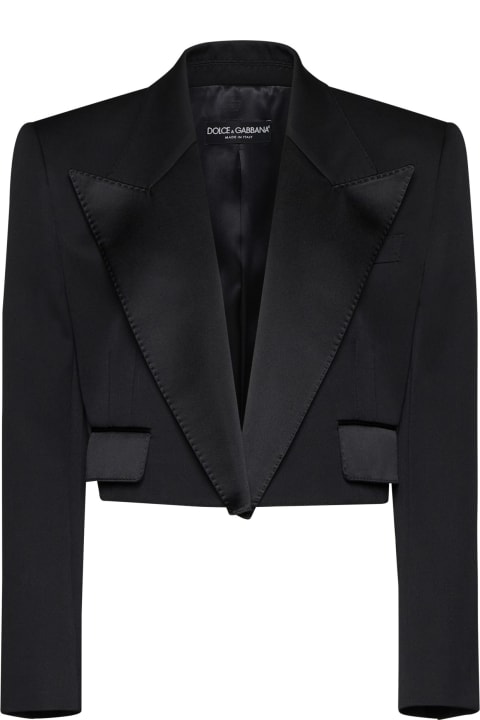 Dolce & Gabbana Clothing for Women Dolce & Gabbana Short Tuxedo Jacket