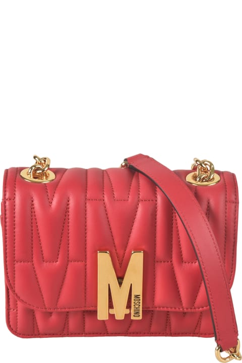 Fashion for Women Moschino Quilted Chain Shoulder Bag