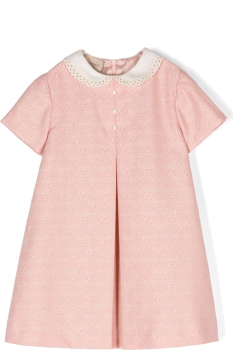 Dresses for Baby Girls Gucci Gucci Kids Dresses Pink