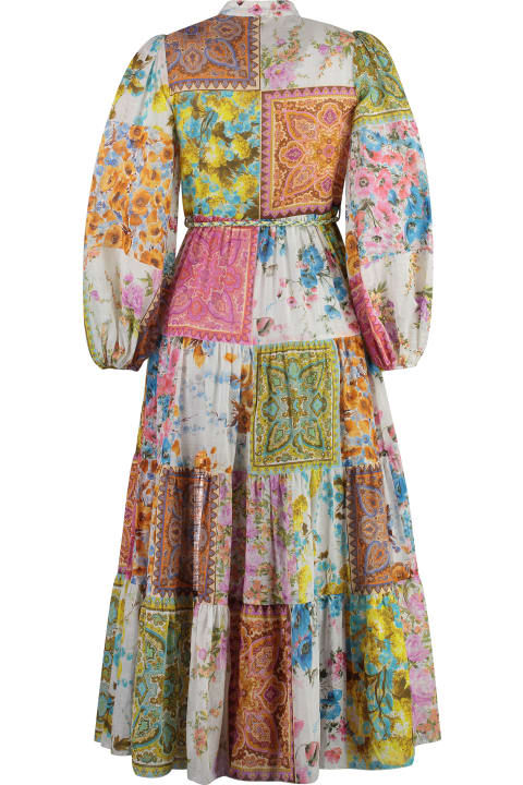 Sale for Women Zimmermann Printed Cotton Dress