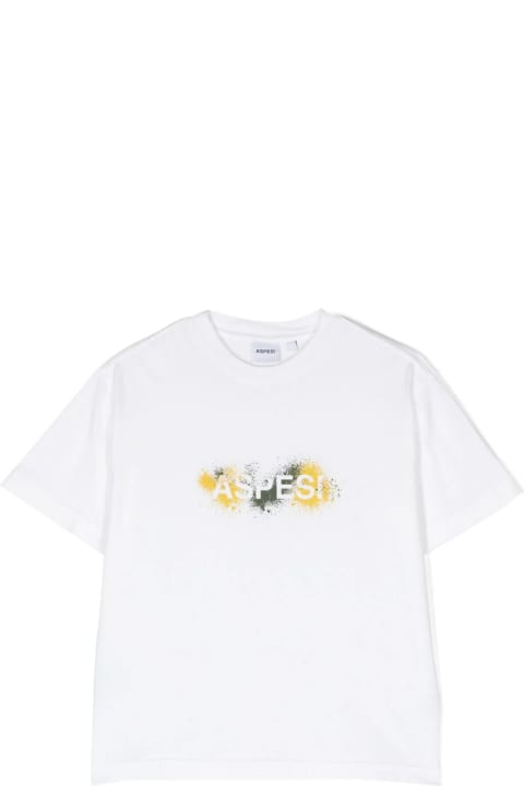 Aspesi T-Shirts & Polo Shirts for Boys Aspesi T-shirt Con Stampa