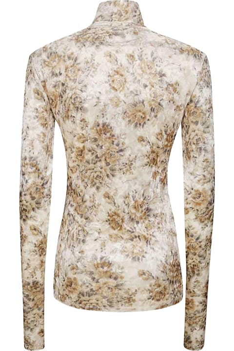 Ganni for Kids Ganni Floral Print Top