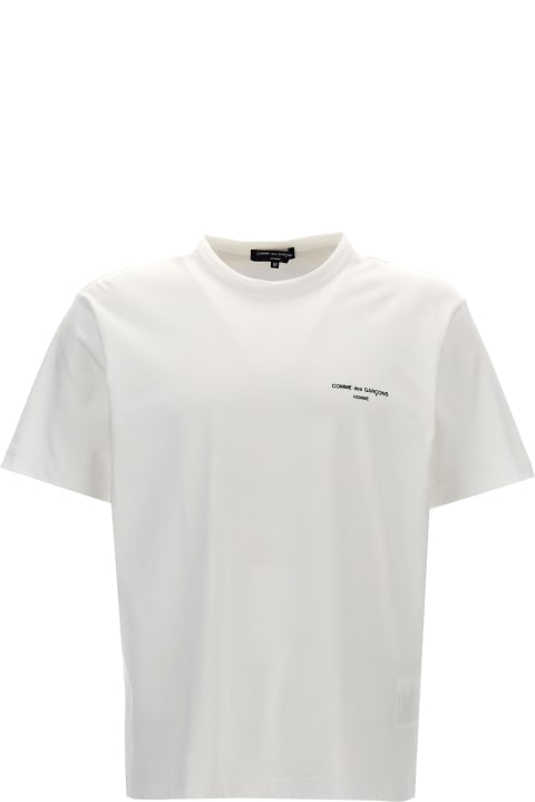 Comme des Garçons Homme ملابس علوية لـ القسم الرجالي Comme des Garçons Homme Logo Print T-shirt