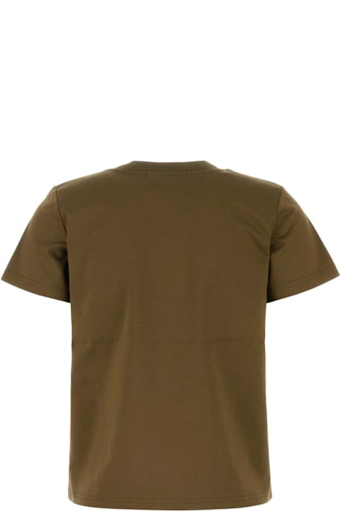 TATRAS Clothing for Women TATRAS Khaki Cotton T-shirt