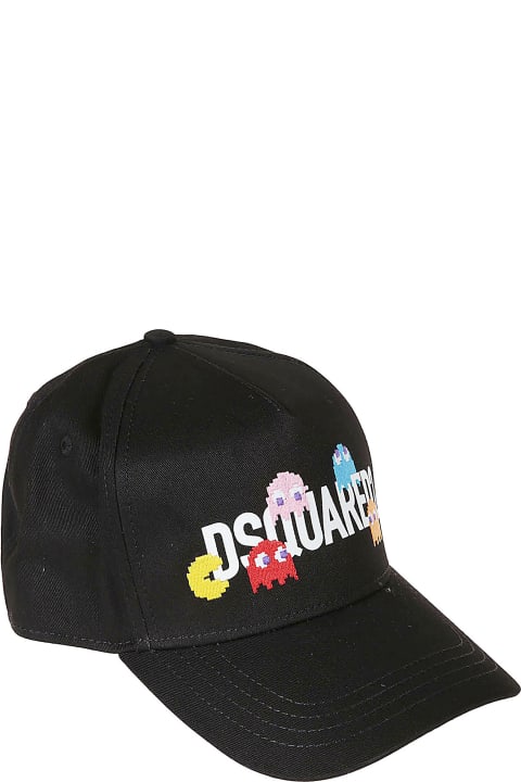 Dsquared2 Sale for Men Dsquared2 Pac-man Logo Baseball Cap