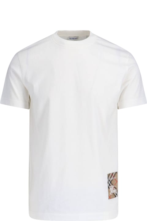 أدوات منزلية Burberry 'ekd' T-shirt