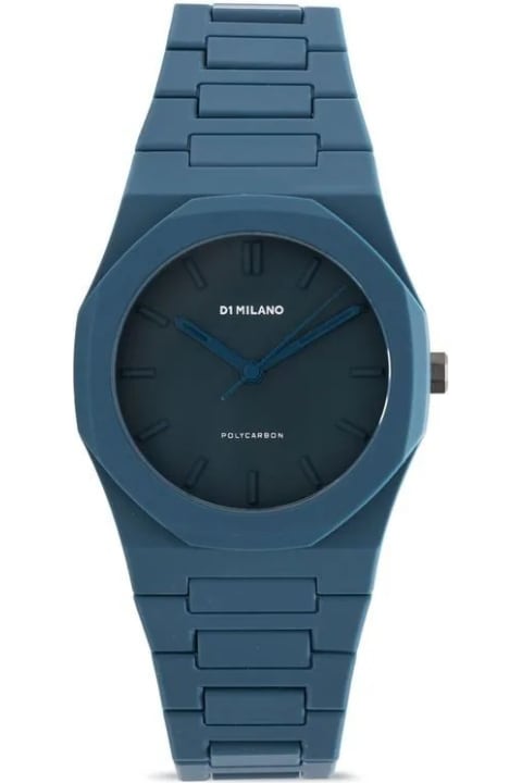 Watches for Men D1 Milano Polycarbon Navy Blue 40.5 Mm Watch