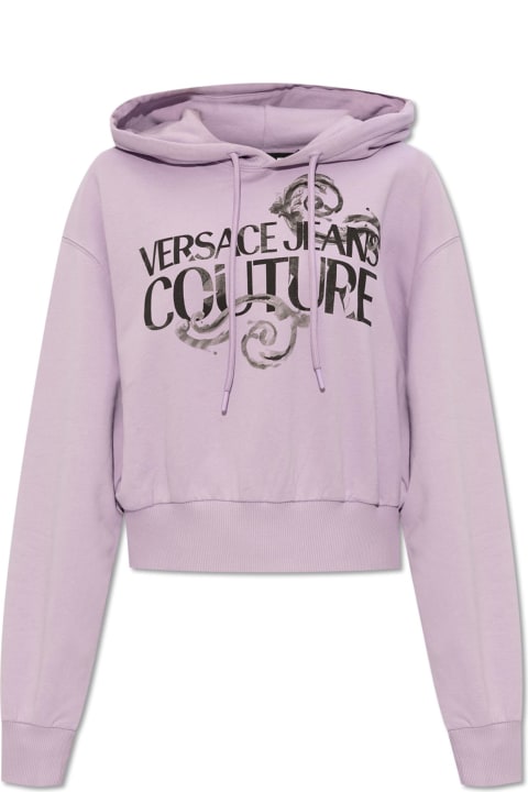 Versace Jeans Couture Fleeces & Tracksuits for Women Versace Jeans Couture Versace Jeans Couture Cotton Hoodie