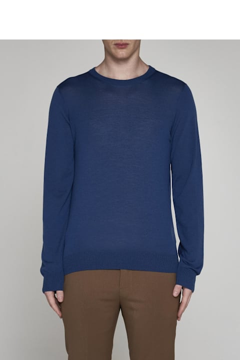 Piacenza Cashmere Clothing for Men Piacenza Cashmere Wool Crewneck Sweater