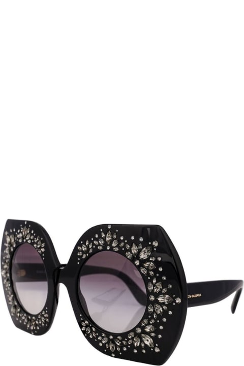 Dolce & Gabbana for Women Dolce & Gabbana Crystal Sunglasses