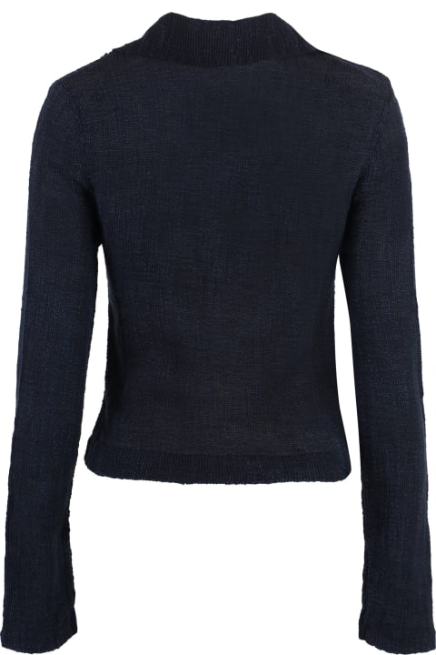 Our Legacy for Women Our Legacy High Collar Zipped Cardigan