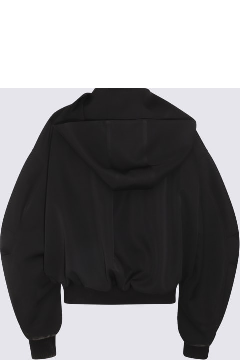 Coats & Jackets for Women The Attico Black Wool Casual Jacket