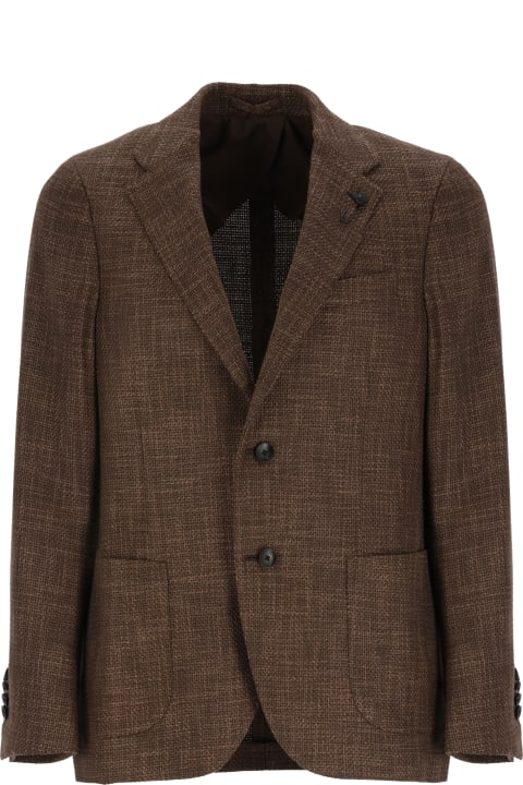 Lardini for Men Lardini Wool And Cotton Jacket