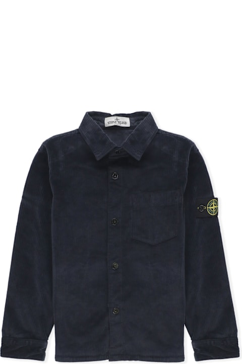 Stone Island Shirts for Boys Stone Island Velvet Shirt