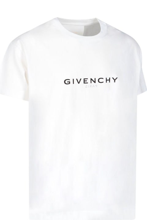 メンズ トップス Givenchy T-shirt Logo Reverse