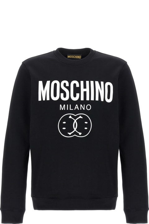 Fleeces & Tracksuits for Men Moschino 'double Smile' Sweatshirt