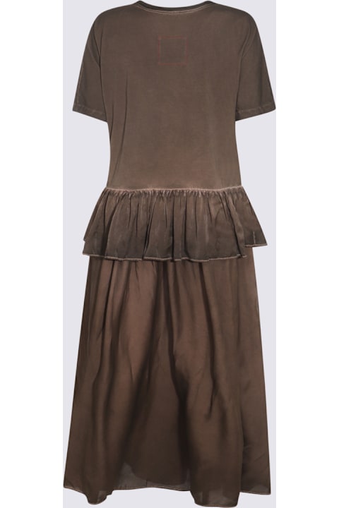 Uma Wang for Women Uma Wang Brown Cotton Dress