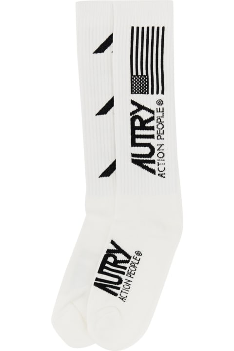 メンズ アンダーウェア Autry Iconic Action Socks