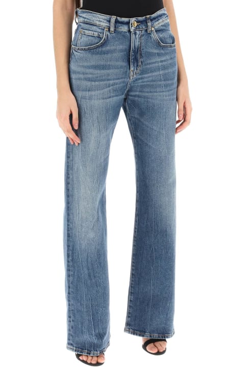 Fashion for Women Pinko Wanda Loose Jeans With Wide Leg