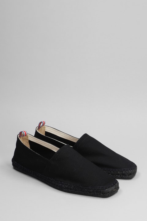 Castañer Shoes for Men Castañer Pablo C-001 Espadrilles In Black Canvas