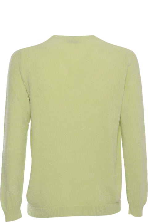 Settefili Cashmere Sweaters for Men Settefili Cashmere Green Sweater