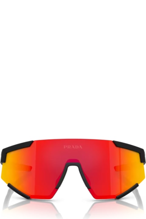 Prada Linea Rossa for Kids Prada Linea Rossa Prada Linea Rossa Ps 04ws Dg002u Nero Gommato Sunglasses