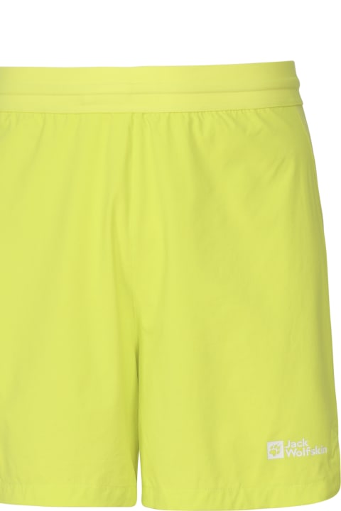 Homeware Jack Wolfskin Shorts In Technical Fabric With Contrasting Logo