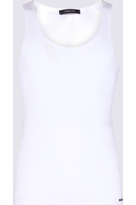 Homeware Tom Ford White Cotton Blend Tank Top