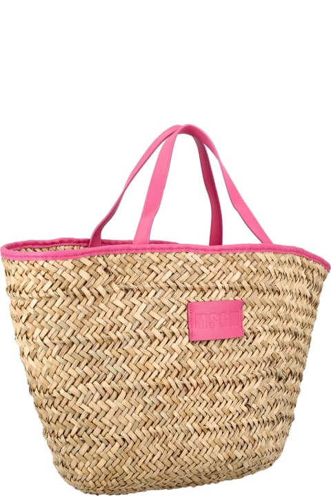 Large Straw Tote Bag