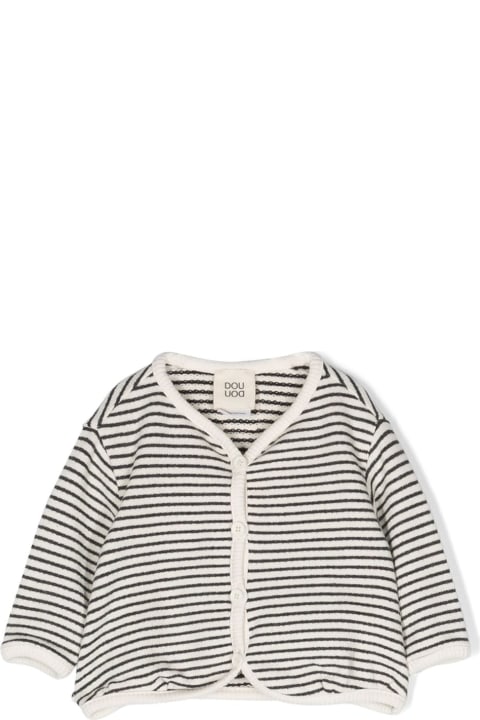 Douuod T-Shirts & Polo Shirts for Baby Boys Douuod Striped Cardigan