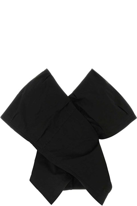 Homeware Balenciaga Black Cotton Blend Top