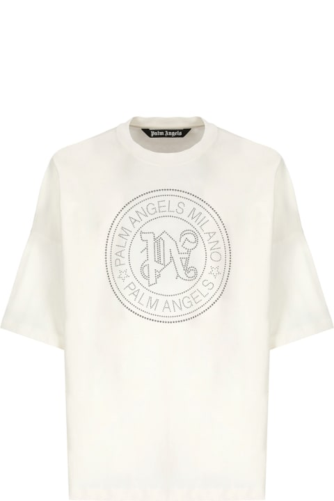 Fashion for Men Palm Angels Milano Stud Loose T-shirt