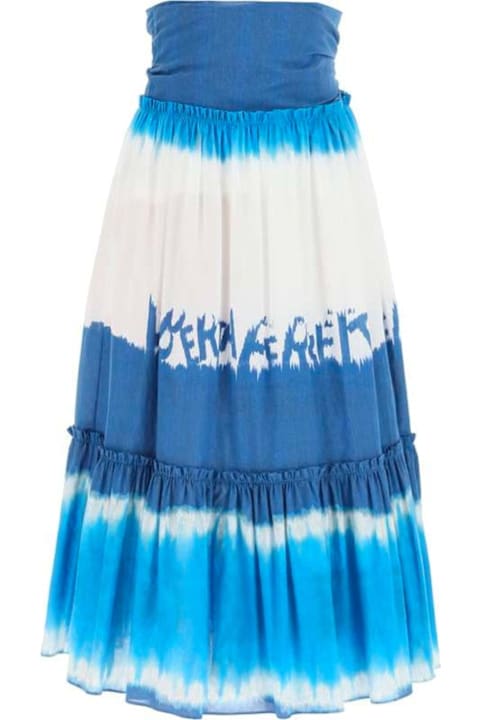Homeware Alberta Ferretti Tie Dye Midi Skirt