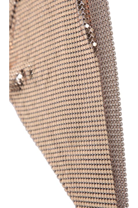 Fashion for Women Paco Rabanne Paco Rabanne Gold Pixel Scarf Necklace