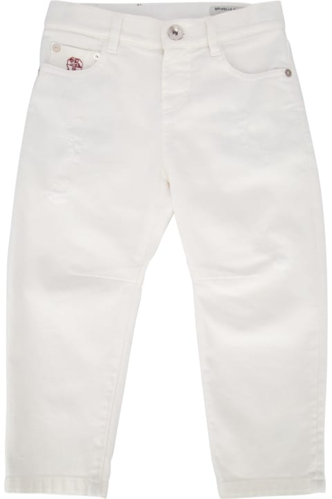 Fashion for Boys Brunello Cucinelli Dyed Denim Pants