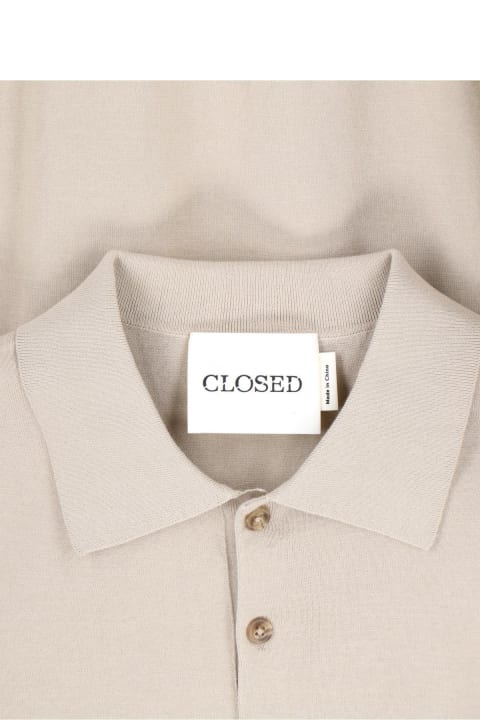 メンズ Closedのニットウェア Closed Cotton Polo Shirt
