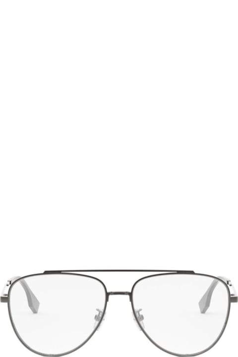 Accessories for Women Fendi Eyewear Aviator Frame Glasses