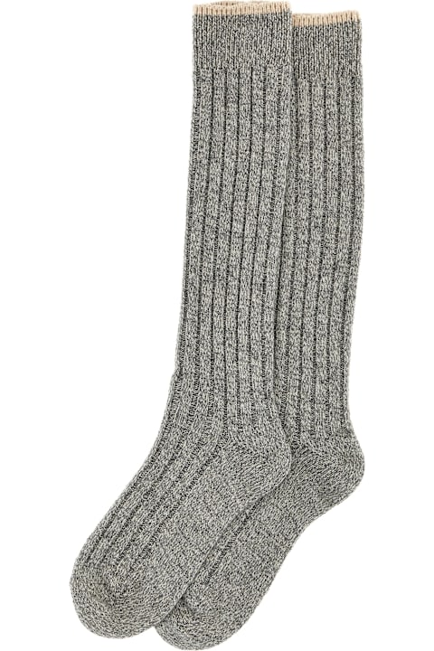 Underwear for Men Brunello Cucinelli Ribbed Socks