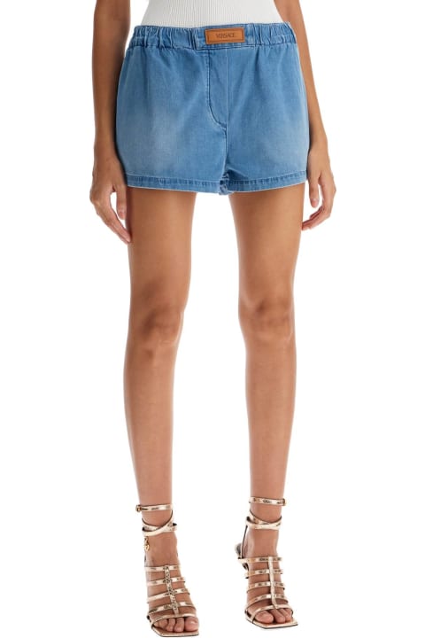 Versace Pants & Shorts for Women Versace Lightweight Denim Shorts For Men