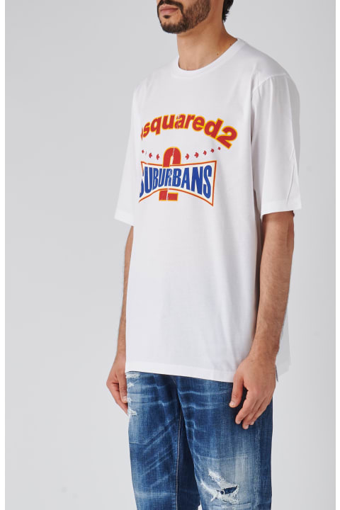 Dsquared2 Sale for Men Dsquared2 Skater Fit Tee T-shirt