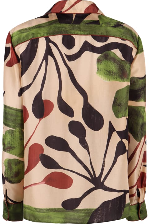 Alberta Ferretti Clothing for Women Alberta Ferretti Printed Silk Shirt