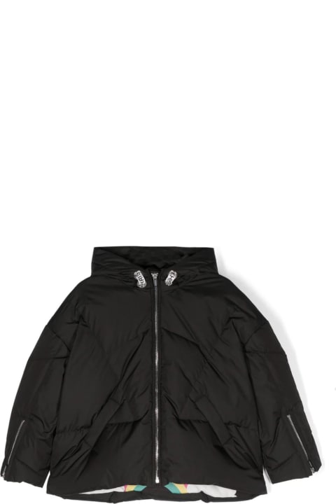 Khrisjoy Coats & Jackets for Girls Khrisjoy Khrisjoy Coats Black