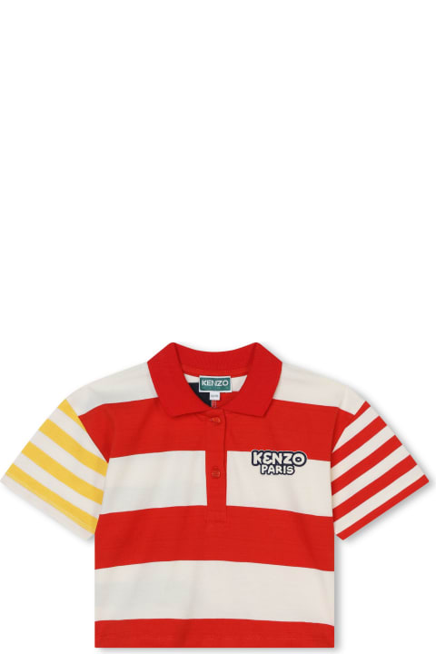 Kenzo Kids Accessories & Gifts for Girls Kenzo Kids Polo Con Logo