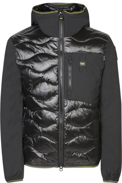 Blauer Clothing for Men Blauer Albert Black Jacket